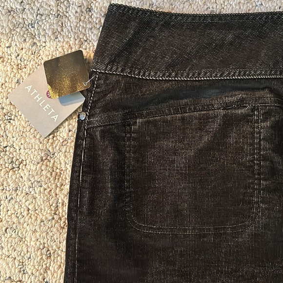 Athleta corduroy skirt, black, size 8 - Picture 5 of 8